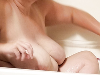 My Wife Taking a Bath 38DD Tits