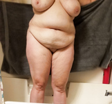 My Wife Taking a Bath 38DD Tits